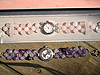Above: 8mm Amethyst beaded Bracelet Watch $65.00 below: 8mm Rose Quartz beaded Bracelet Watch $60.00